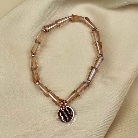 Bomb Party “The Journey Is Worth It” Stretch Bracelet – Rose Gold - Picture 2 of 3